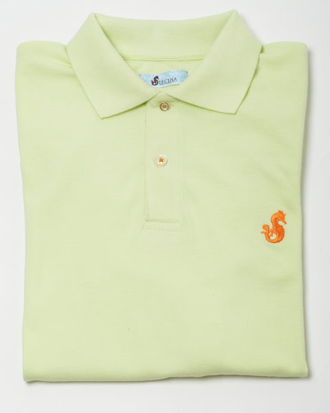 Men's Deluxe Lime Polo