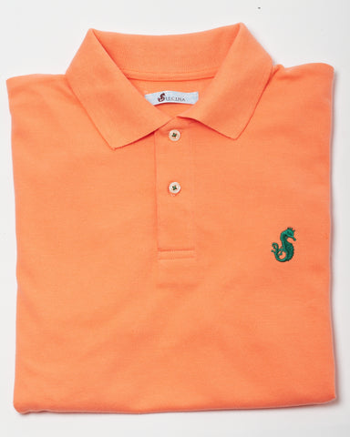 Men's Deluxe Salmon Polo