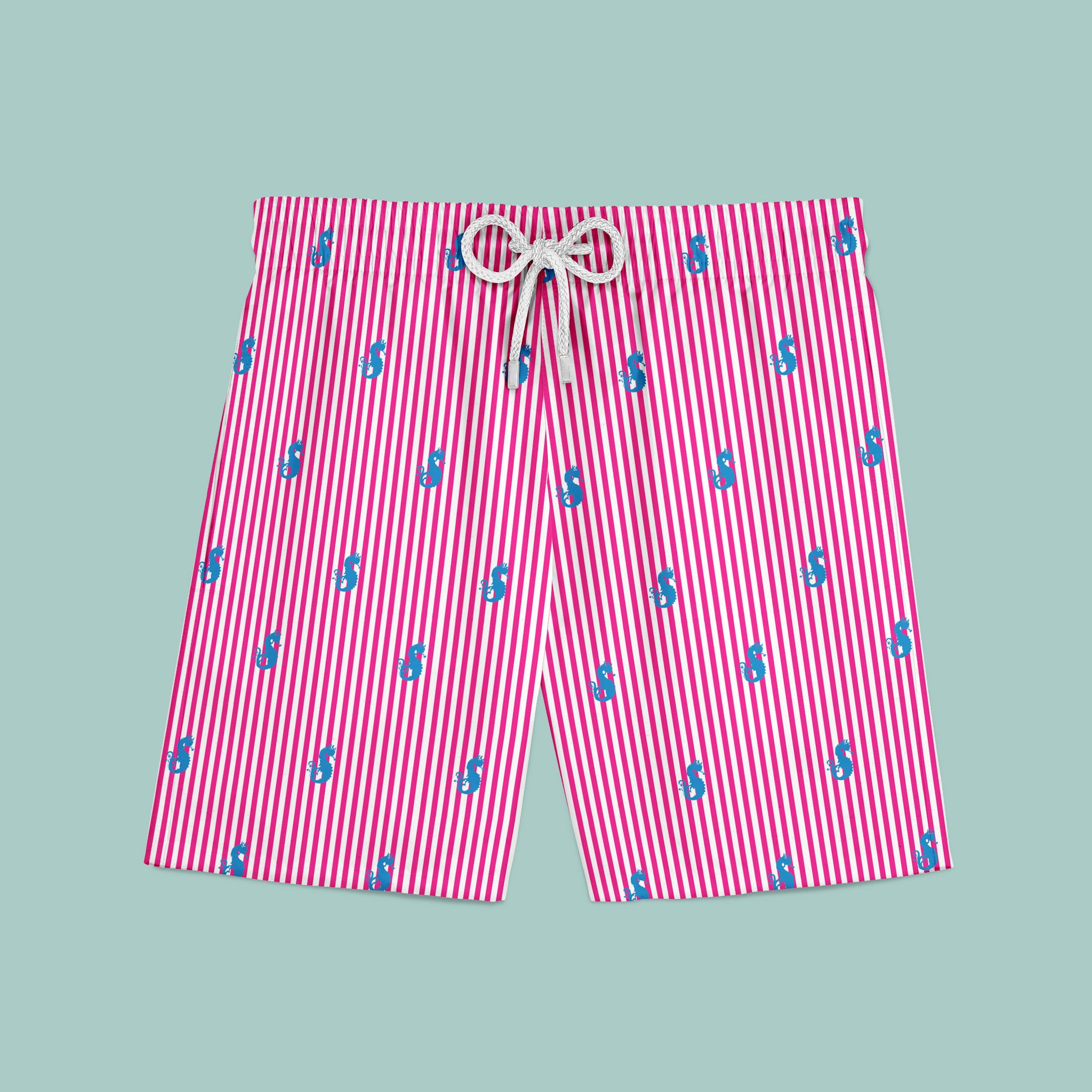 Men's Pink Swimming Trunks